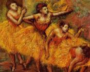 埃德加 德加 : Four Dancers